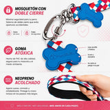 Correa Perro meuAuAu con QR – Mosquetón de Rosca y Asa Acolchada (1,20 m)