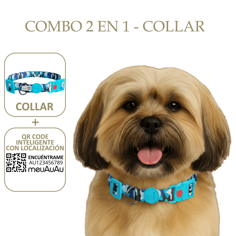 COMBO 2 EN 1 - COLLAR + LOCALIZADOR