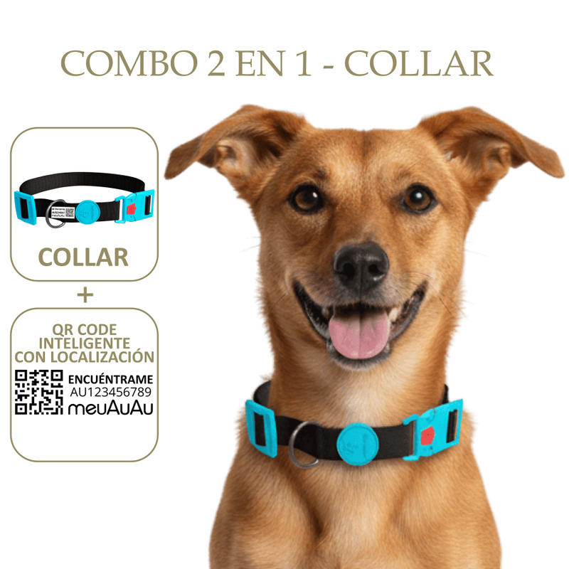 COMBO 2 EN 1 - COLLAR + LOCALIZADOR