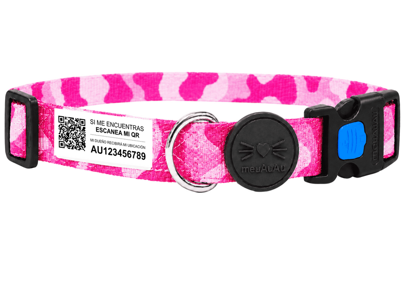 COMBO GATO - CORREA + LOCALIZADOR CON CÓDIGO QR