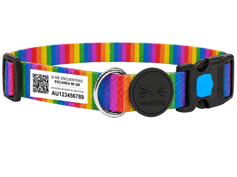 COMBO GATO - CORREA + LOCALIZADOR CON CÓDIGO QR