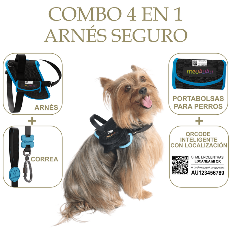 COMBO 4 EN 1 - ARNÉS SEGURO