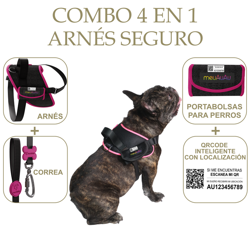 COMBO 4 EN 1 - ARNÉS SEGURO