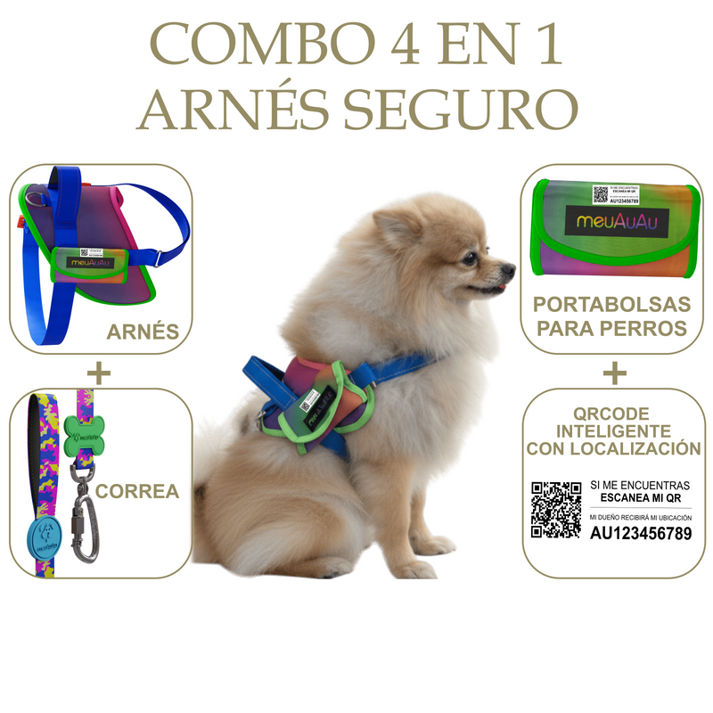 COMBO 4 EN 1 - ARNÉS SEGURO